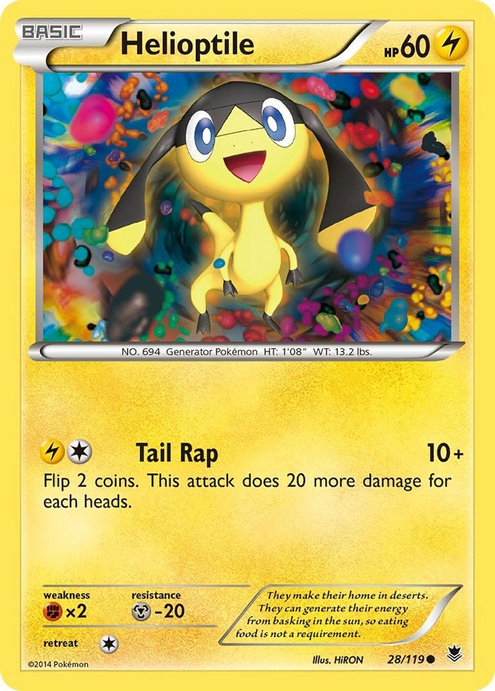 Image for Helioptile (28) (28/119) [XY - Phantom Forces]