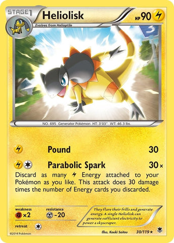 Image for Heliolisk (30/119) [XY - Phantom Forces]