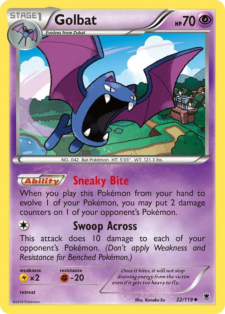 Image for Golbat (32/119) [XY - Phantom Forces]