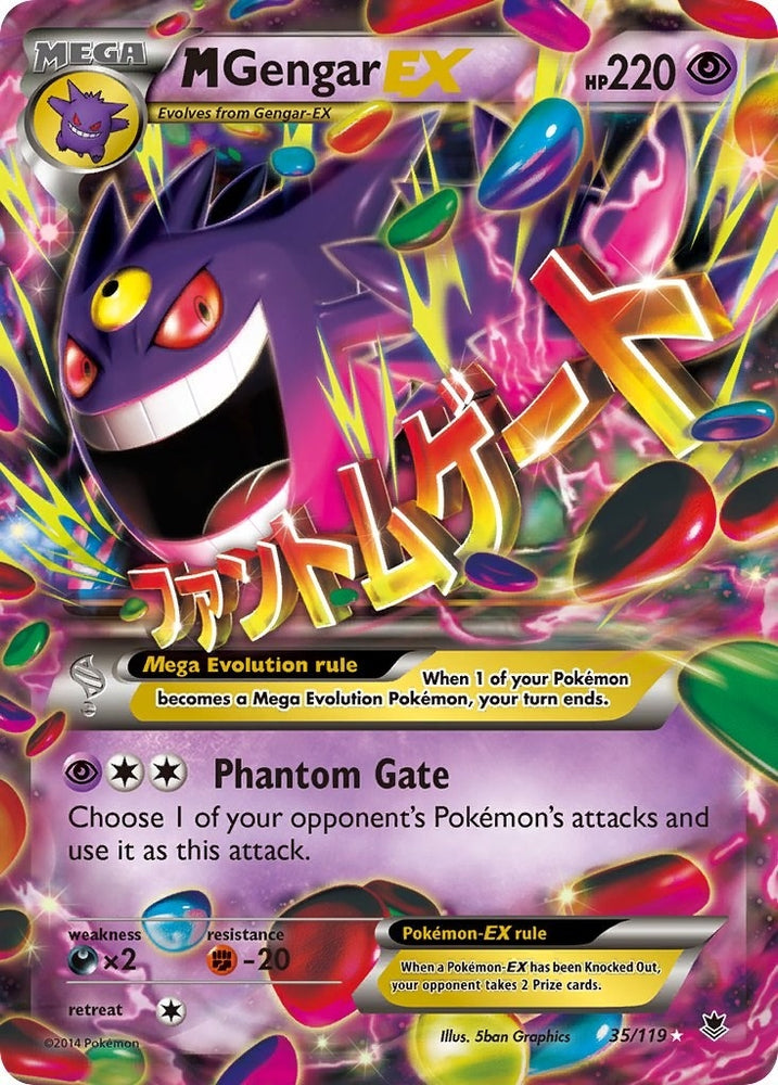 Image for M Gengar EX (35/119) [XY - Phantom Forces]