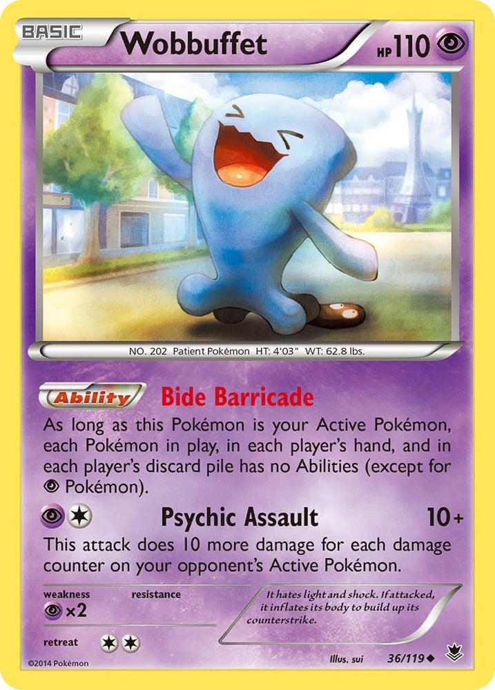 Image for Wobbuffet (36/119) [XY - Phantom Forces]