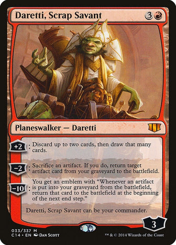 Image for Daretti, Scrap Savant (33) [Commander 2014]