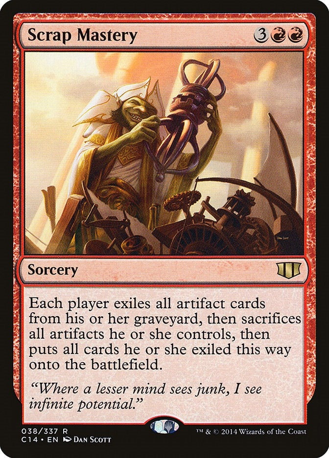 Image for Scrap Mastery (38) [Commander 2014]