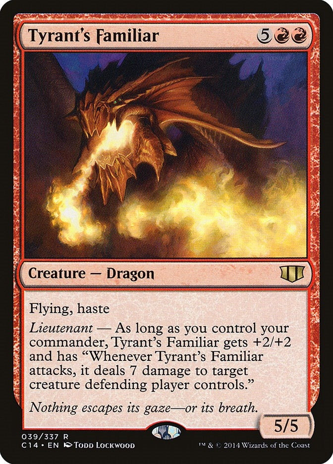 Image for Tyrant's Familiar (39) [Commander 2014]