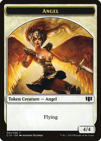 Image for Angel // Cat Double-Sided Token (1 // 2) [Commander 2014]