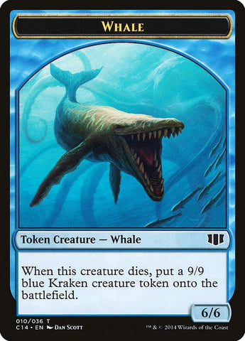 Image for Whale // Zombie (011) Double-Sided Token (10 // 11) [Commander 2014]