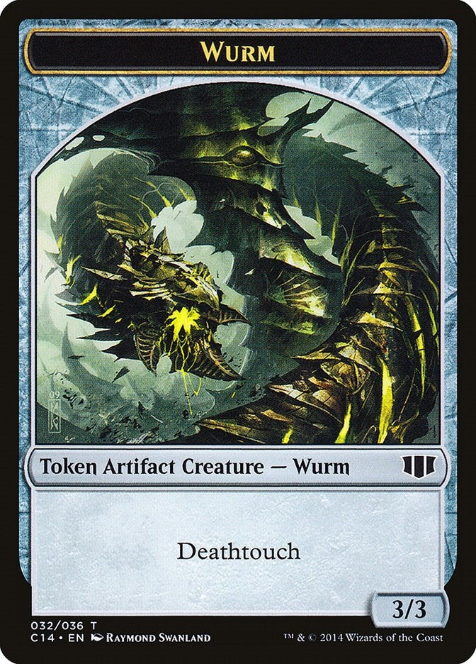 Image for Wurm (032) // Goat Double-sided Token (32 // 3) [Commander 2014]