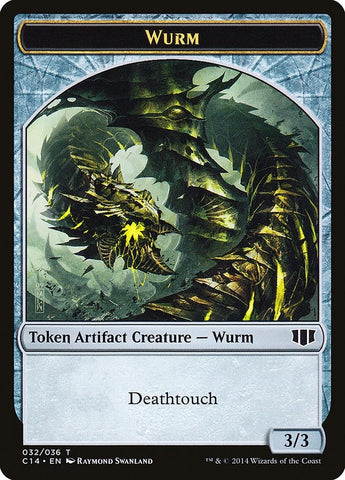 Image for Wurm (032) // Goat Double-sided Token (32 // 3) [Commander 2014]