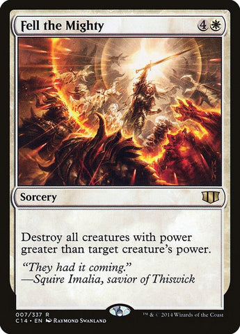 Image for Fell the Mighty [Commander 2014]