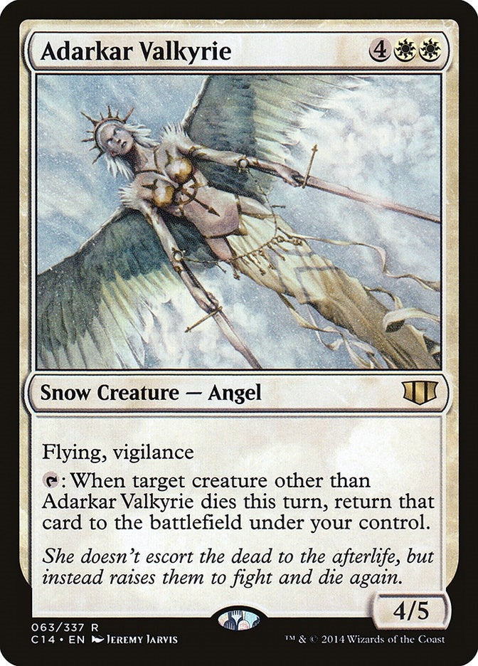 Image for Adarkar Valkyrie (63) [Commander 2014]