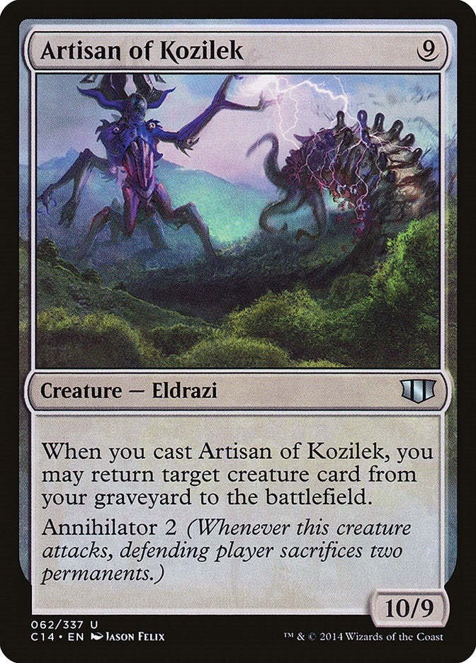 Image for Artisan of Kozilek (62) [Commander 2014]
