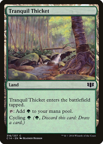Image for Tranquil Thicket (316) [Commander 2014]