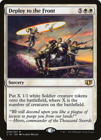 Image for Deploy to the Front (6) [Commander 2014]