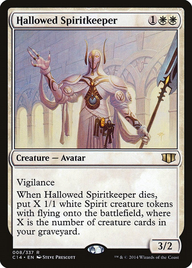 Image for Hallowed Spiritkeeper (8) [Commander 2014]