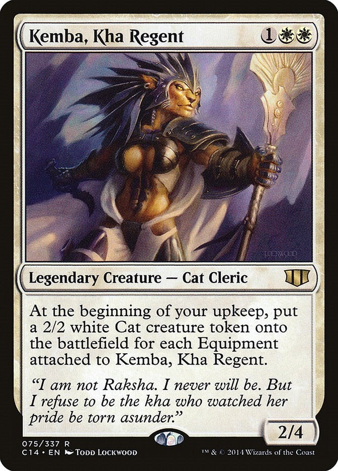 Image for Kemba, Kha Regent (75) [Commander 2014]