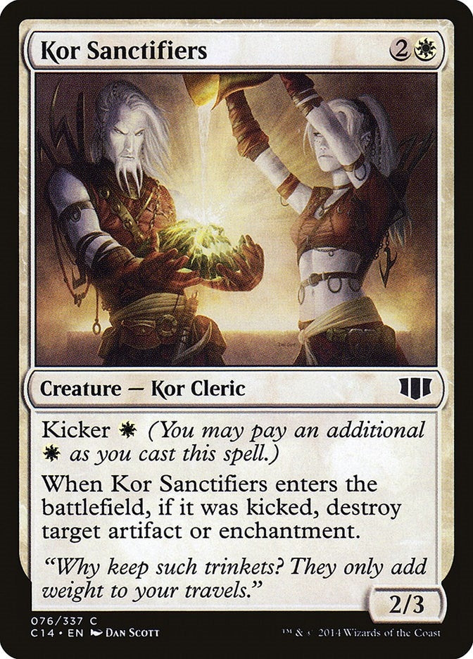 Image for Kor Sanctifiers (76) [Commander 2014]