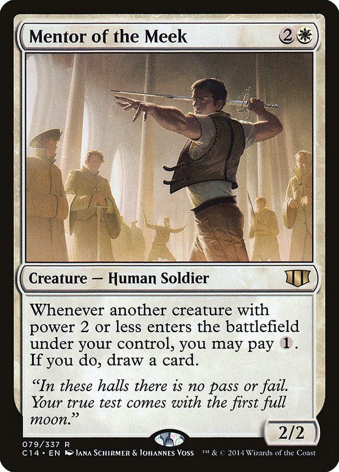 Image for Mentor of the Meek (79) [Commander 2014]