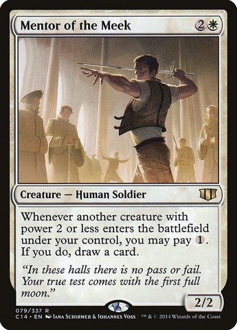 Image for Mentor of the Meek (79) [Commander 2014]