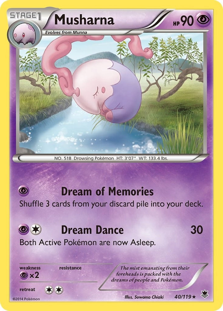 Image for Musharna (40/119) [XY - Phantom Forces]