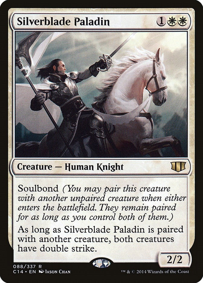 Image for Silverblade Paladin (88) [Commander 2014]