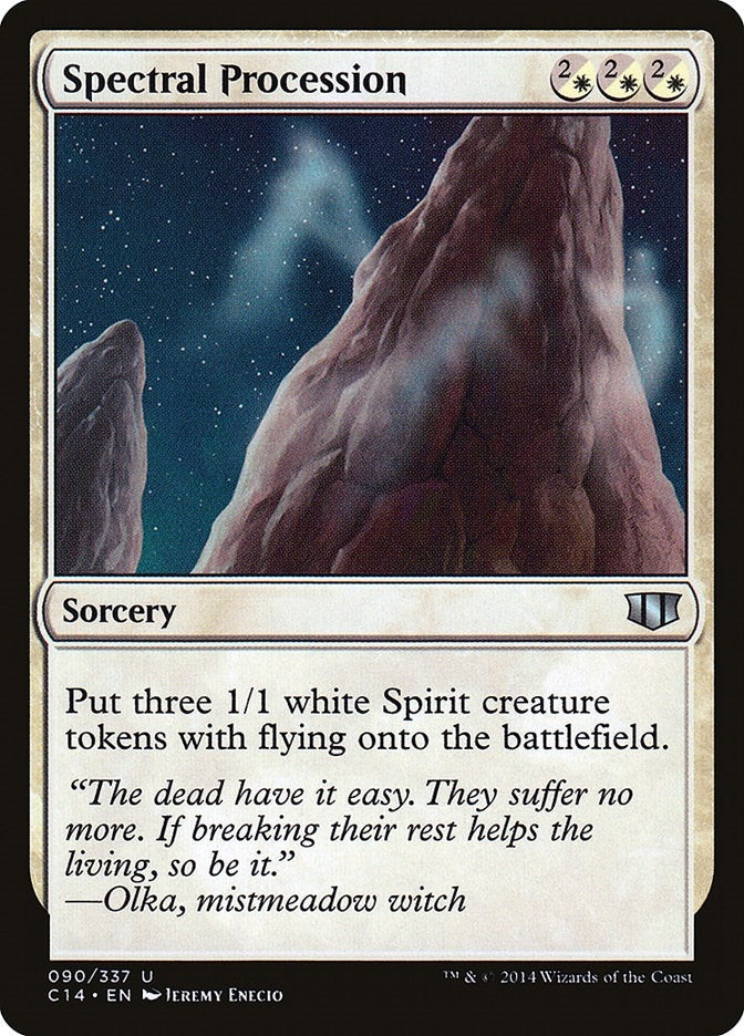 Image for Spectral Procession (90) [Commander 2014]