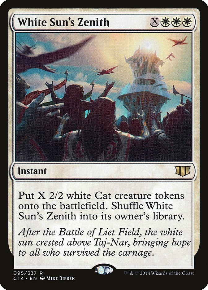 Image for White Sun's Zenith (95) [Commander 2014]