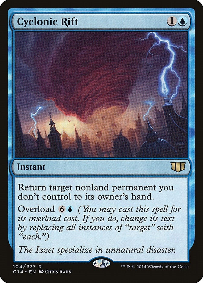 Image for Cyclonic Rift (104) [Commander 2014]