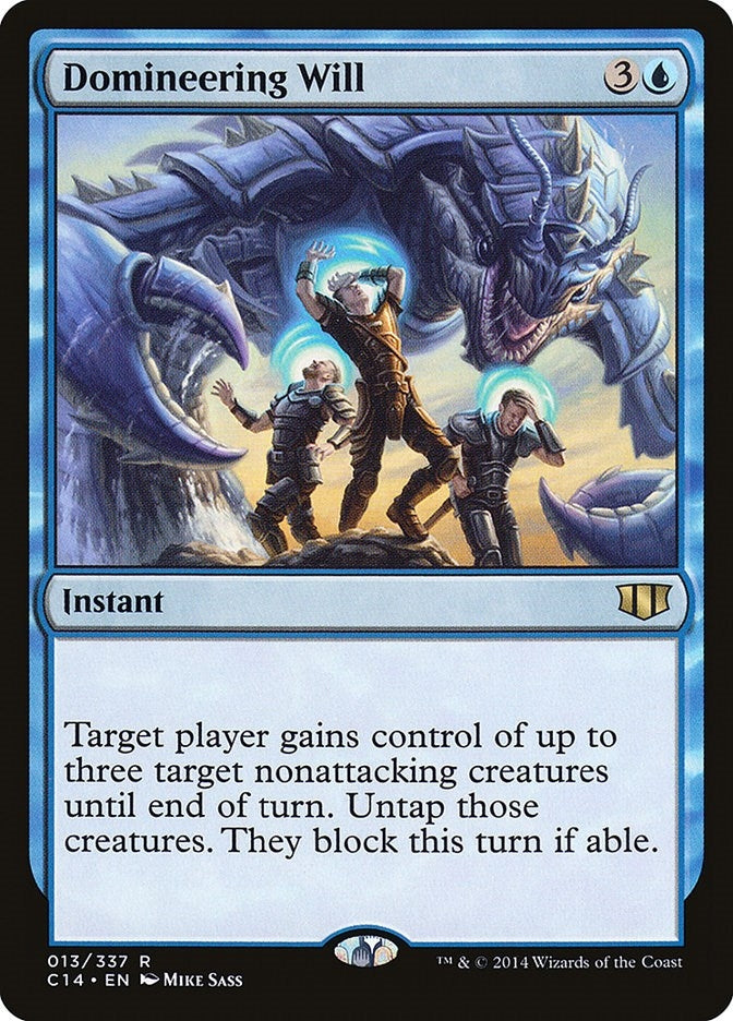 Image for Domineering Will (13) [Commander 2014]