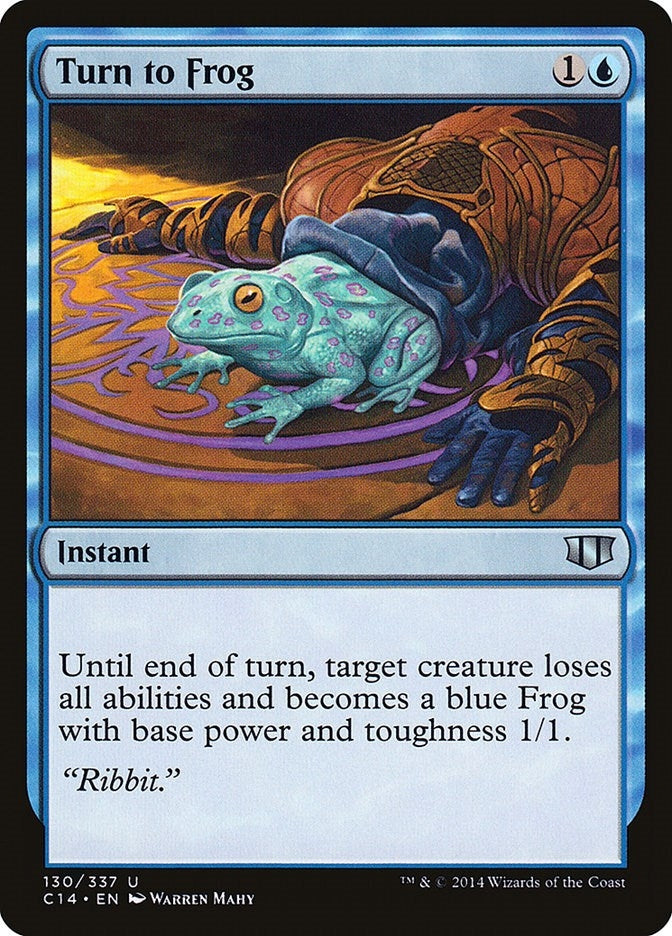 Image for Turn to Frog (130) [Commander 2014]