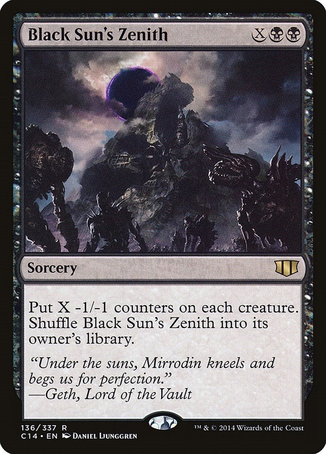 Image for Black Sun's Zenith (136) [Commander 2014]
