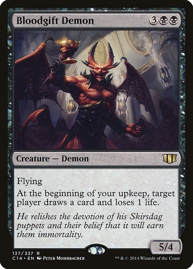 Image for Bloodgift Demon (137) [Commander 2014]