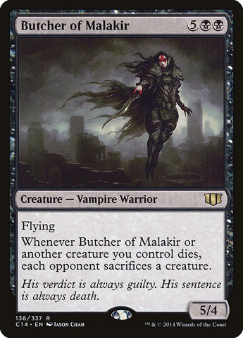 Image for Butcher of Malakir (138) [Commander 2014]