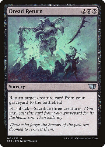 Image for Dread Return (142) [Commander 2014]