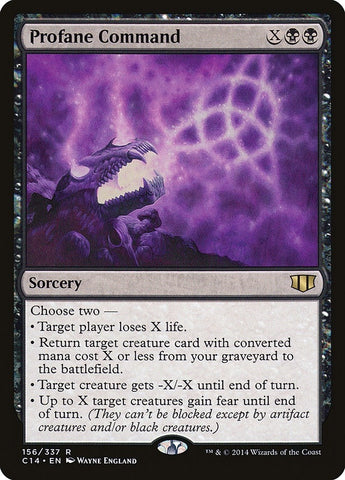 Image for Profane Command (156) [Commander 2014]