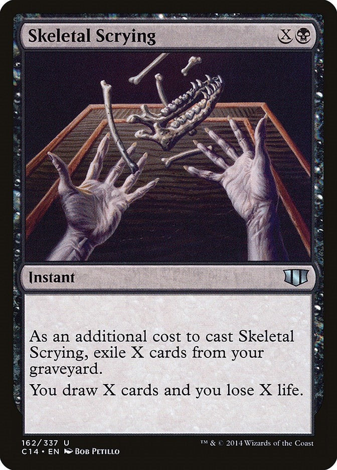 Image for Skeletal Scrying (162) [Commander 2014]