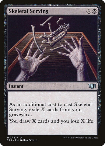 Image for Skeletal Scrying (162) [Commander 2014]