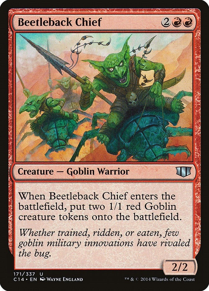 Image for Beetleback Chief (171) [Commander 2014]