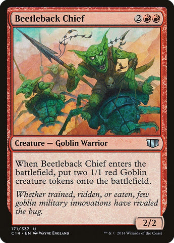 Image for Beetleback Chief (171) [Commander 2014]