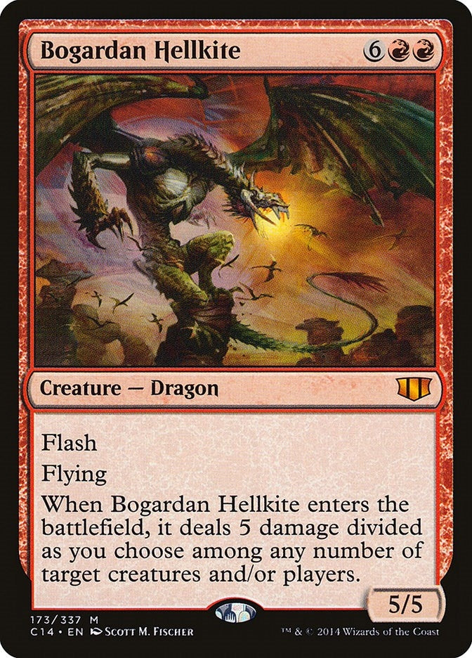 Image for Bogardan Hellkite (173) [Commander 2014]