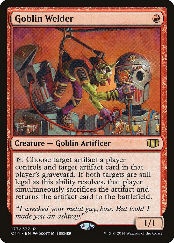 Image for Goblin Welder (177) [Commander 2014]