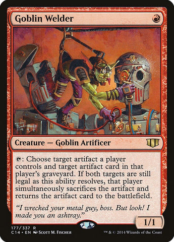 Image for Goblin Welder (177) [Commander 2014]
