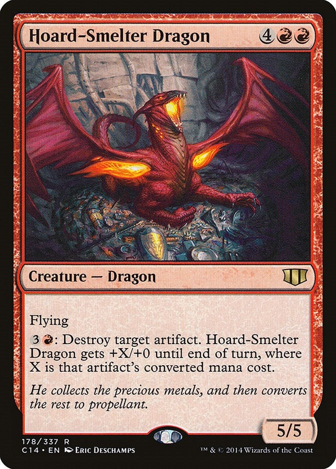 Image for Hoard-Smelter Dragon (178) [Commander 2014]
