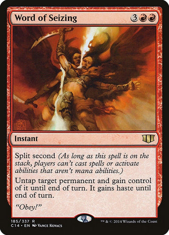 Image for Word of Seizing (185) [Commander 2014]