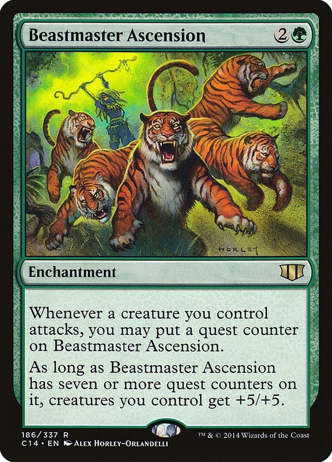 Image for Beastmaster Ascension (186) [Commander 2014]