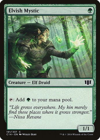 Image for Elvish Mystic (191) [Commander 2014]