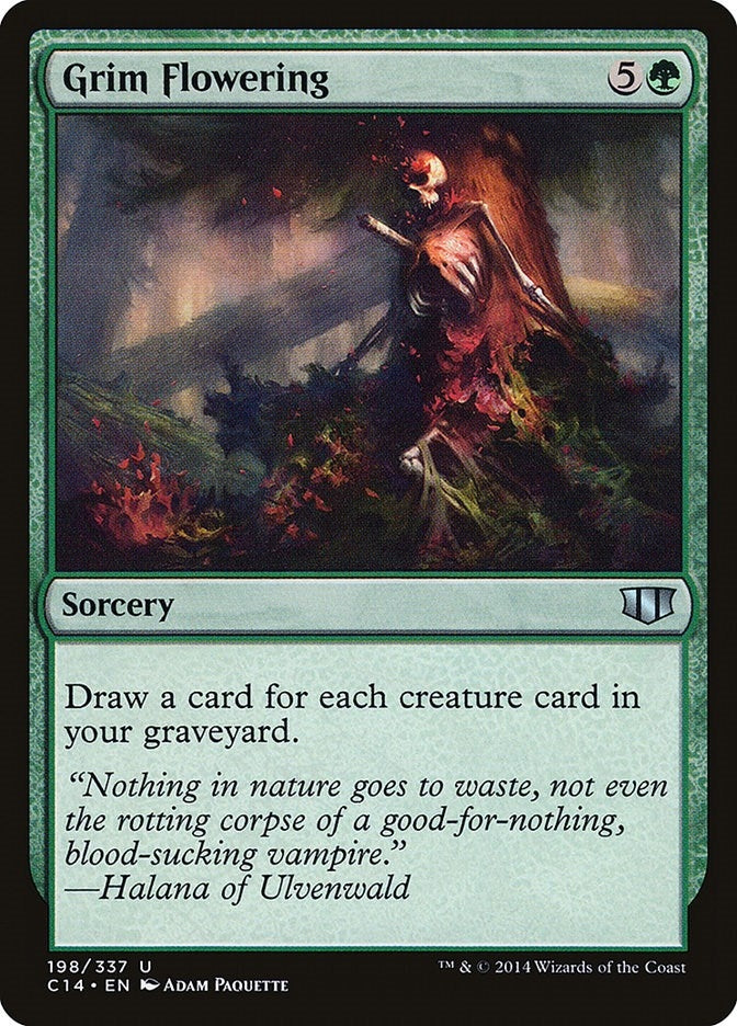 Image for Grim Flowering (198) [Commander 2014]