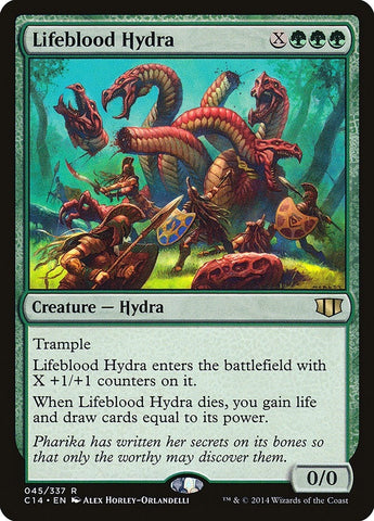 Image for Lifeblood Hydra (45) [Commander 2014]