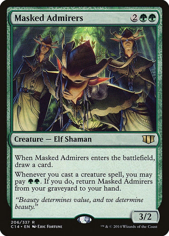 Image for Masked Admirers (206) [Commander 2014]