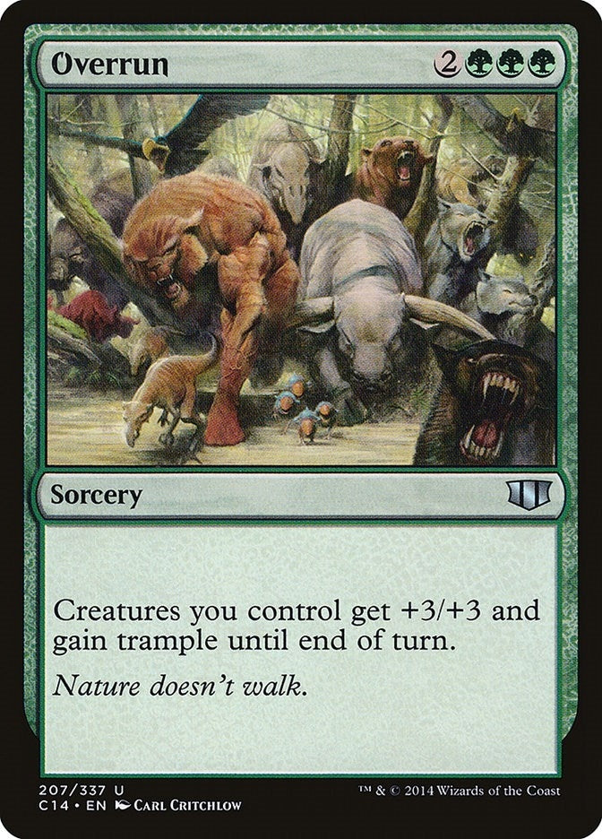 Image for Overrun (207) [Commander 2014]