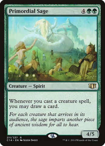 Image for Primordial Sage (211) [Commander 2014]